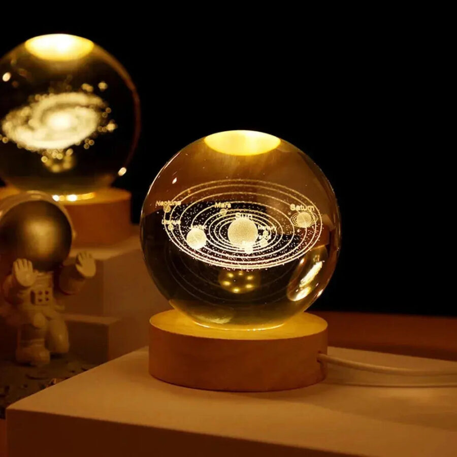 Unique 3D Crystal Ball Lamp - Image 3
